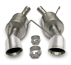 Corsa Ford Mustang GT 4.6L/5.4L V8 SHELBY GT 500 Sport-Dual Rear Exit Single Pro 4.0 Tips 2005-07