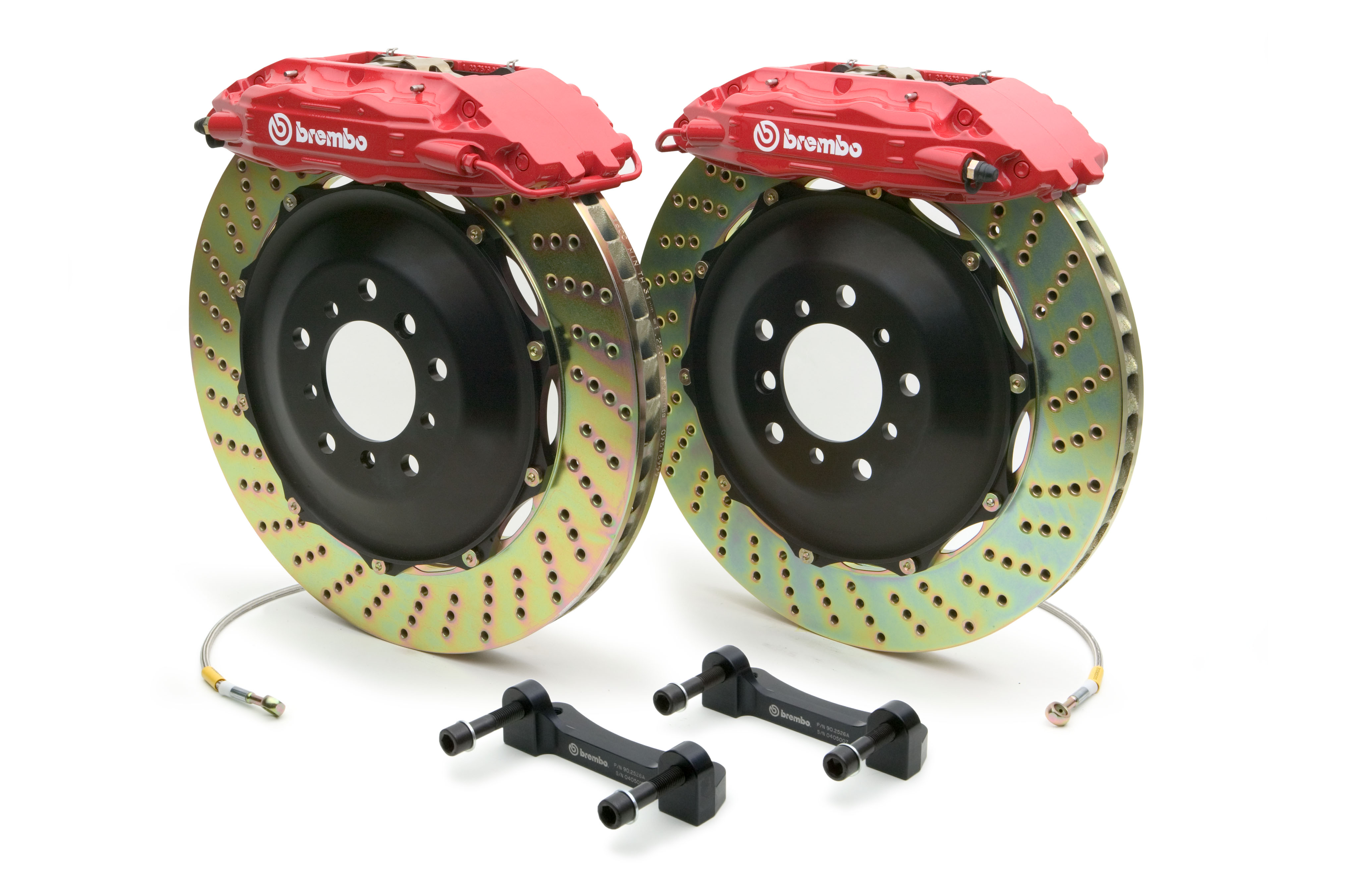 Brembo Brake Kit Escalade,Silverado,Suburban,Tahoe,Yukon,Avalanche,Sierra,Denali 2007-Rear