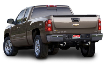 Corsa 14199 Silverado/Sierra EC,Std Bed,CCSB,5.3 2007 Sport Single ProSeries 4.0 Rear Exit