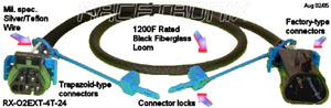 Racetronix Oxygen Sensor Extension Harness Type 4T-24