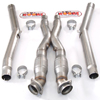 Kooks 6708S C6 Corvette 3 Inch Converter Connection Pipe With High Flow Metallic Catalytic Converter