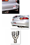 Corsa Camaro/Firebird Stainless Exhaust Twin Pro Series 3.5 Tips Dual Cat 1995-97