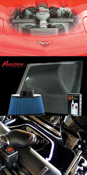 Hurricane Air Induction Corvette LS1 1997-2000 C5 Corvette Air Induction Black