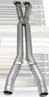 Corsa 14173 Corvette C6 ZO6 X-style crossover pipe 2006-2008