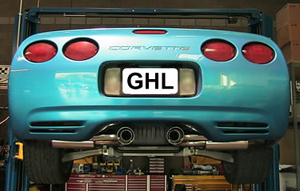 Corvette C5 GHL Stainless Steel Cat Back Exhaust 1997-2004 LS1, ZO6