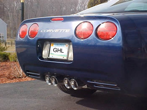 Corvette C5 GHL Stainless Steel Cat Back Exhaust 1997-2004 LS1, ZO6