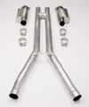 Corsa 14162 C6 Corvette Stainless Exhaust Sport to Touring Conversion Kit 2005-2007