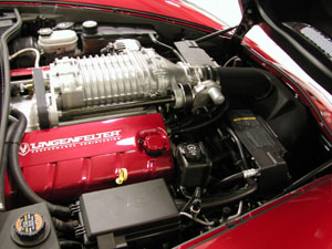Lingenfelter C6 Corvette LS2 Supercharged Engine Covers or Coil Covers - M112