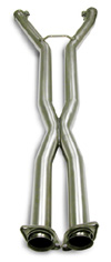 Corsa 14163 C6 Corvette Stainless Crossover Pipe 2005-2007