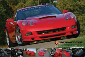Lingenfelter C6 427 CID Twin Turbo CES Corvette Poster
