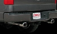 Corsa Ford F150 4.6/5.4L SuperCrew 5.5' Bed Sport-Dual Rear Exit Single Wide Mouth Tip 2004