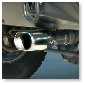 Corsa 14217 H2 Hummer 6.0 2003-06 Touring Wide Mouth Rear Exit