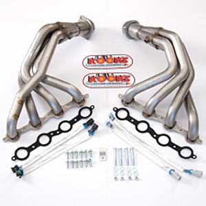Kooks 6601 Headers C6 Corvette 1 7/8 Diameter Stainless Steel LS2 2005-2008