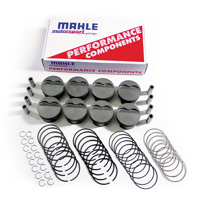 Mahle Pistons - Forged Aluminum Power Pack Ring & Piston Set LS1, LS6, LS2