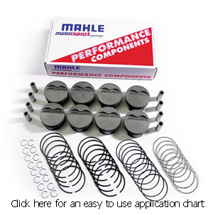 APPLICATION CHART For Mahle Pistons - Forged Aluminum for LS1, LS6, LS2 Engines