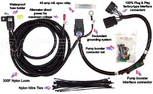 Racetronix 2003+ C5 and C6 fuel pump upgrade harness