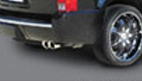 Tahoe / Yukon Exhaust 5.3L Touring- Single Rear Exit w/Twin 4.0" Pro-Series Tip 2007