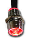 Red LED light  - 12 volt, 30 cm wire