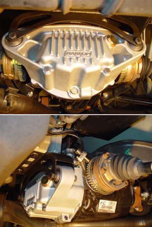 Harrop Sport IRS Differential Cover & Mount 2004-2006 Pontiac GTO