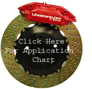 Brembo Grand Turismo Brake Systems Application Chart for C6 & ZO6 Corvette 2005-2008