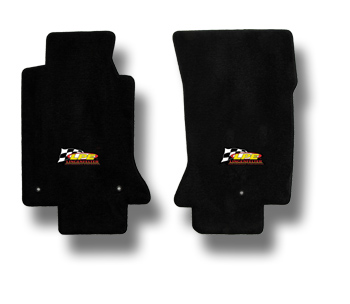 Lingenfelter Custom Embroidered H2 Hummer Floor Mats Graphite