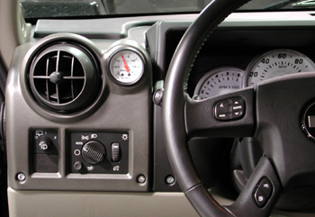 H2 Hummer In Dash Boost Gauge Kit