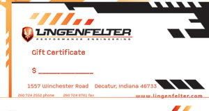 Lingenfelter Gift Card