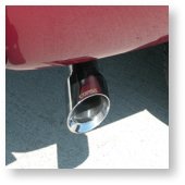 Corsa 14273 Chev Silverado/GMC Sierra 1500 Ext Cab Short Bed Exhaust 1999-04 Sport Single Pro 4.0