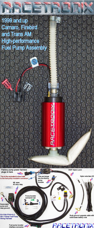 Racetronix  Camaro  Firebird Fuel Pump Kit 1999-2002