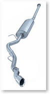 Corsa 14291 Chev Silverado/Sierra 2500 Ext Cab Short Bed Exhaust 2003-04 6.0/8.1 Touring Single 4.0