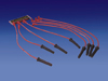 Magnecor 8.5mm Spark Plug Wires Corvette, GTO, Camaro, Firebird CTSV, SSR 1997-2007 LS1, LS2 - 45deg