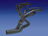 Edelbrock 6602 Tubular Exhaust Headers Camaro, Firebird 1995-97 dual cat stainless