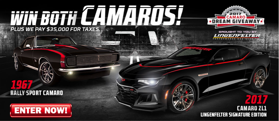 Win The Camaros!