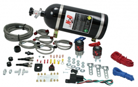 Nitrous Outlet GM EFI Dual Nozzle w/ 10lb Bottle - lingenfelter.com