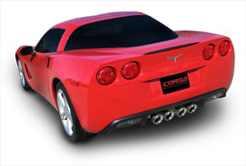 Corsa C6 Corvette Xtreme Exhaust System Twin 4.0 Pro-Series Tips 2009-12 - lingenfelter.com