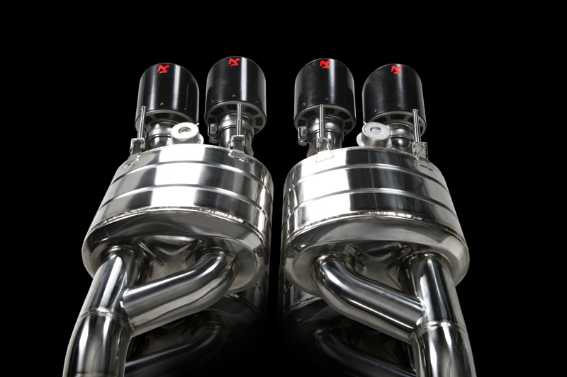 Akrapovic Stainless Slip On Mufflers C6 Corvette ZO6/ZR1 2006-2012 - lingenfelter.com