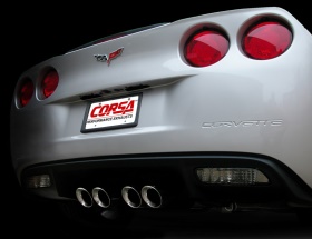 Corsa C6 Corvette Exhaust Touring Twin 3.5 Pro Series Tips 2009-2012 - lingenfelter.com