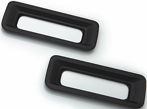 Billet Aluminum Camaro SS Reverse Light Surround Black 2010-2012 - lingenfelter.com