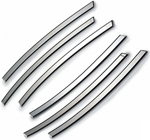 Billet Aluminum Camaro SS Fender Side Vent Inserts Chrome 2010-2012 - lingenfelter.com