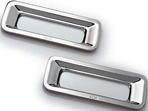 Billet Aluminum Camaro SS Reverse Light Surround Chrome 2010-2012 - lingenfelter.com