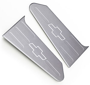 Billet Aluminum Camaro SS Bowtie Logo Trunk Cover Chrome 2010-2012 - lingenfelter.com