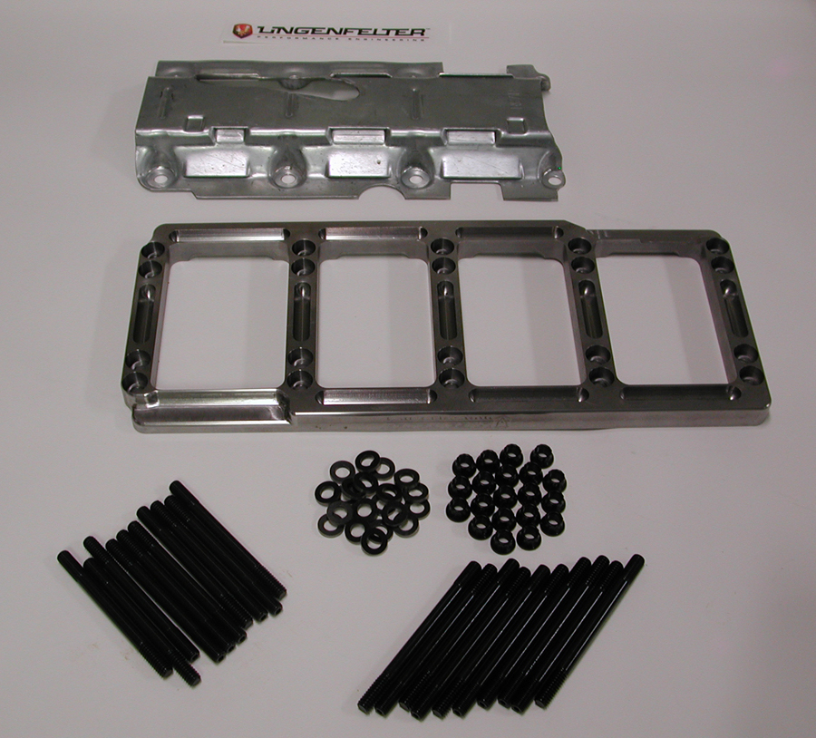 Lingenfelter LS7 & LSX Block Girdle Ladder Frame Support Kit - lingenfelter.com