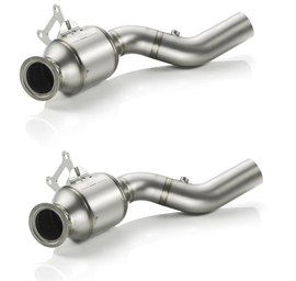 Akrapovic Titanium Ferrari 458 Italia Link Pipe & Catalytic Converters - lingenfelter.com