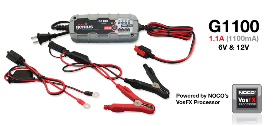 Noco G1100 Genius High Efficiency Wicked Smart Battery Charger - lingenfelter.com