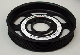 Cadillac CTS-V Camaro ZL1 35% 10 Rib Overdrive Balancer Pulley 2009-2013 - lingenfelter.com