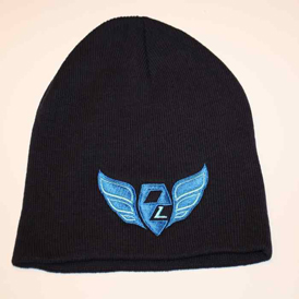 **NEW** Lingenfelter TA Logo Navy Blue Superior Knit Beanie - lingenfelter.com