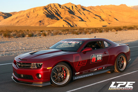 Lingenfelter Camaro SS GTZ Heat Extractor Hood 2010-2013 - lingenfelter.com