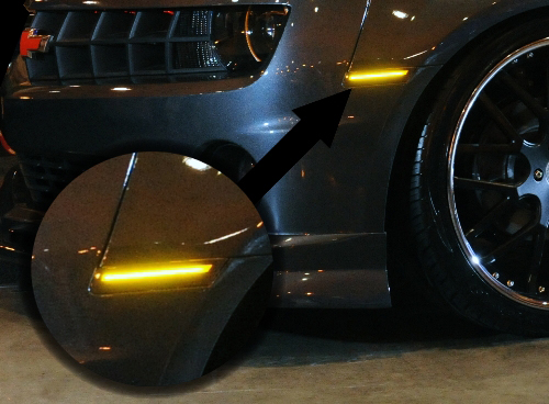 Oracle SMD Sidemarker Lights Camaro 2010-13 - lingenfelter.com
