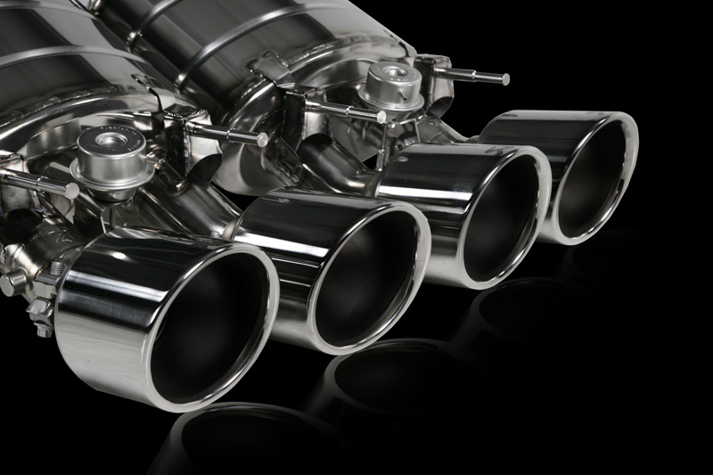 Akrapovic Titanium Slip On Mufflers C6 Corvette ZO6/ZR1 2006-2012 - lingenfelter.com