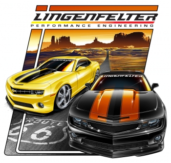 Lingenfelter SS Route 66 T Shirt - lingenfelter.com